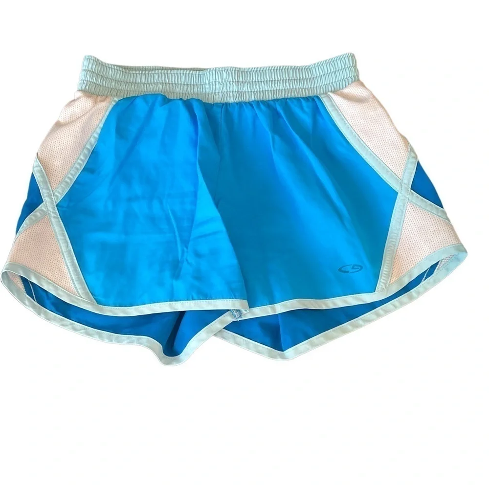 Champion work out shorts fully lined 3 tone color drawstring waist size Xsmall
